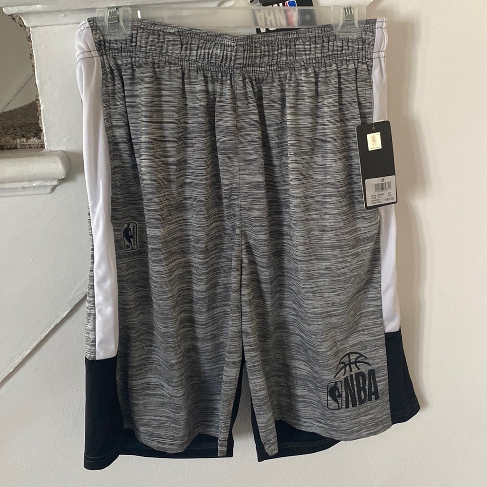 NBA trainer shorts size medium